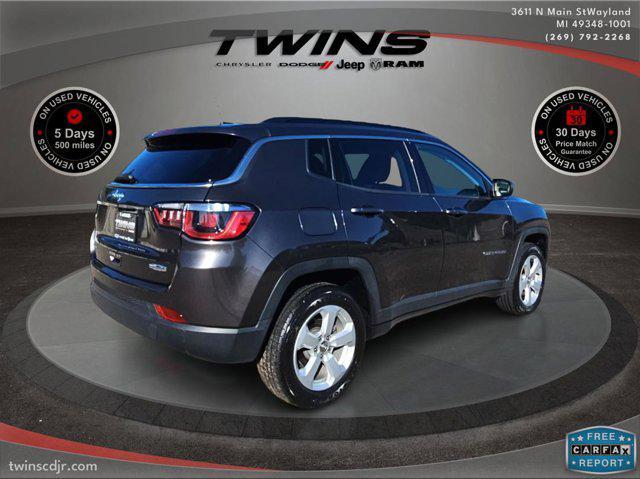 used 2021 Jeep Compass car, priced at $19,800