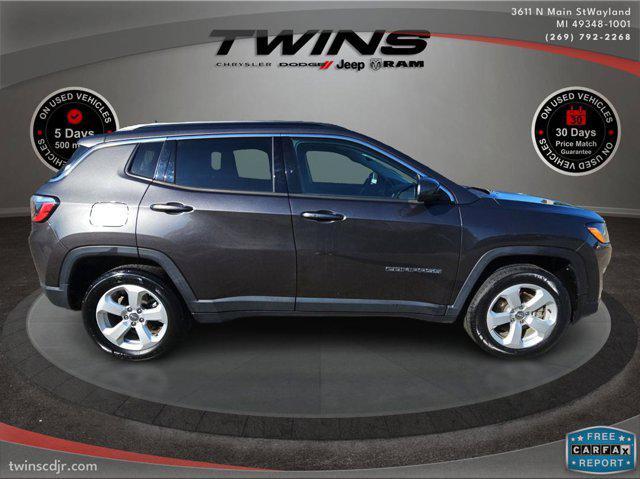 used 2021 Jeep Compass car, priced at $19,800