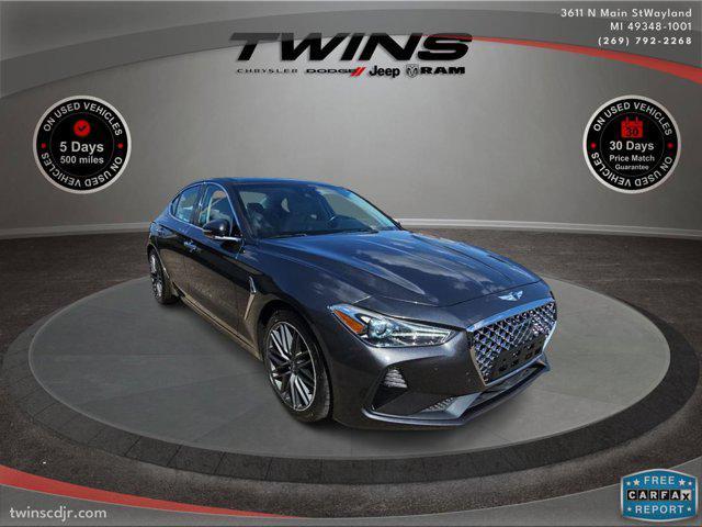 used 2019 Genesis G70 car, priced at $19,800