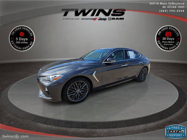 used 2019 Genesis G70 car, priced at $19,800