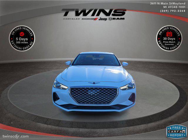 used 2021 Genesis G70 car, priced at $23,700