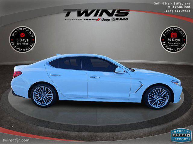 used 2021 Genesis G70 car, priced at $23,700