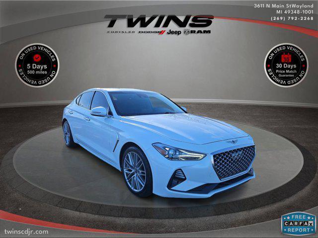 used 2021 Genesis G70 car, priced at $23,700