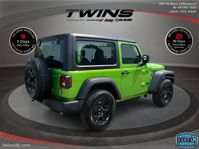 new 2025 Jeep Wrangler car, priced at $39,150