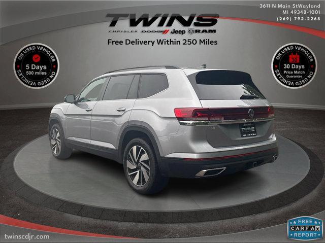 used 2024 Volkswagen Atlas car, priced at $24,800