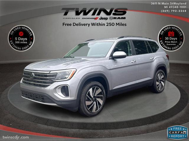 used 2024 Volkswagen Atlas car, priced at $24,800