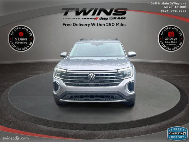 used 2024 Volkswagen Atlas car, priced at $24,800