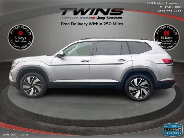 used 2024 Volkswagen Atlas car, priced at $24,800