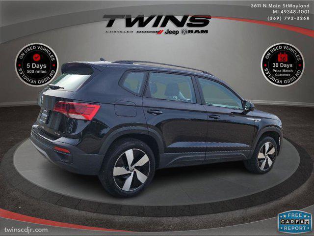 used 2024 Volkswagen Taos car, priced at $22,500