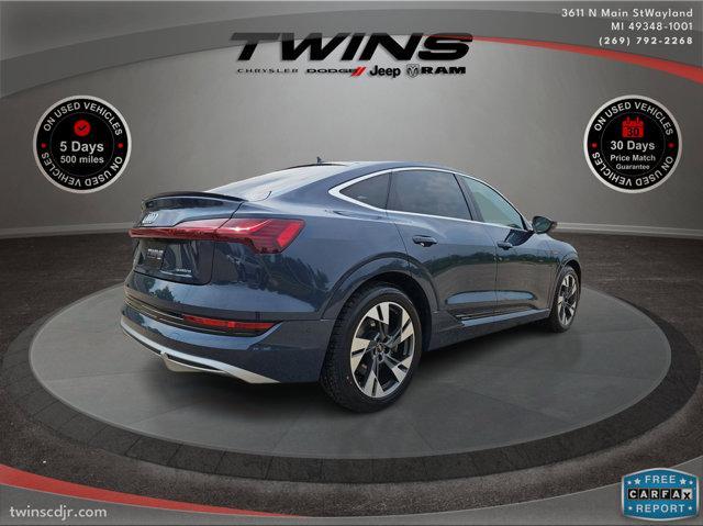 used 2021 Audi e-tron Sportback car, priced at $24,500