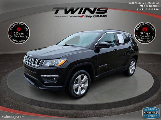 used 2021 Jeep Compass car, priced at $15,900