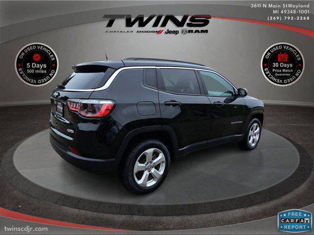 used 2021 Jeep Compass car, priced at $15,900