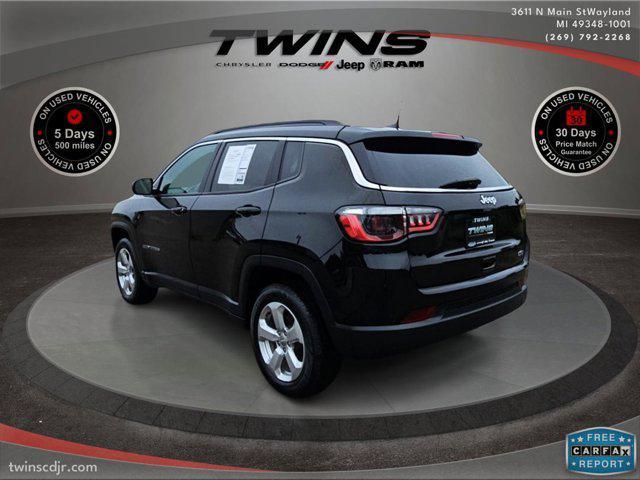 used 2021 Jeep Compass car, priced at $15,900