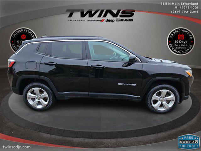 used 2021 Jeep Compass car, priced at $15,900