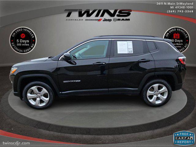 used 2021 Jeep Compass car, priced at $15,900