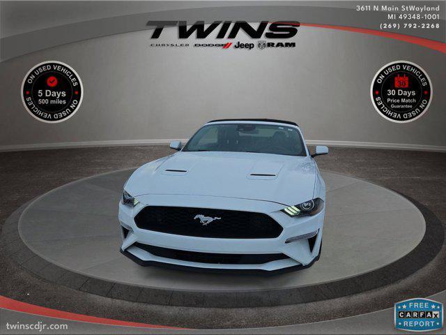 used 2022 Ford Mustang car, priced at $18,800