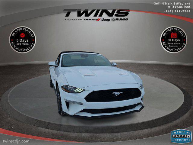 used 2022 Ford Mustang car, priced at $18,800