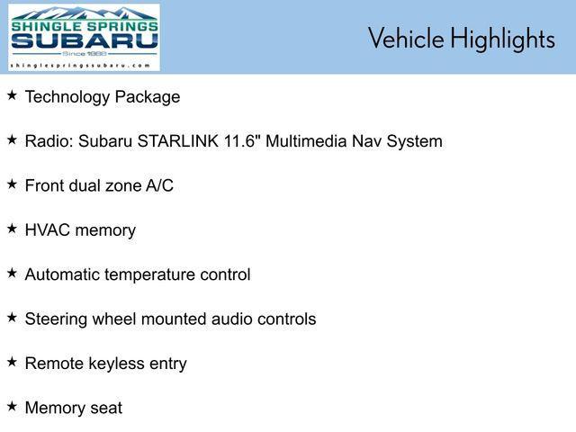 used 2023 Subaru Ascent car, priced at $42,818