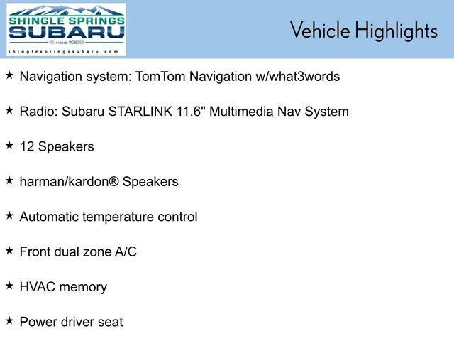 used 2024 Subaru Outback car, priced at $34,291