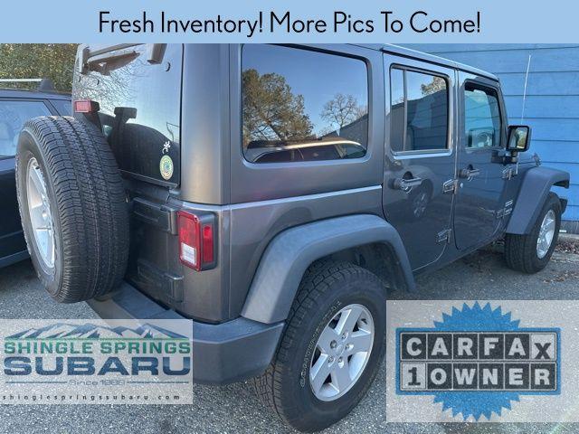 used 2017 Jeep Wrangler Unlimited car, priced at $25,264