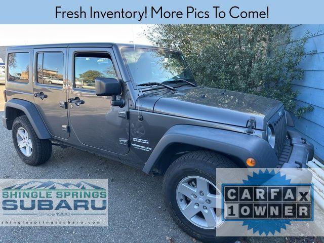 used 2017 Jeep Wrangler Unlimited car, priced at $25,264