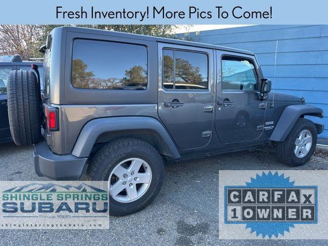 used 2017 Jeep Wrangler Unlimited car, priced at $25,264