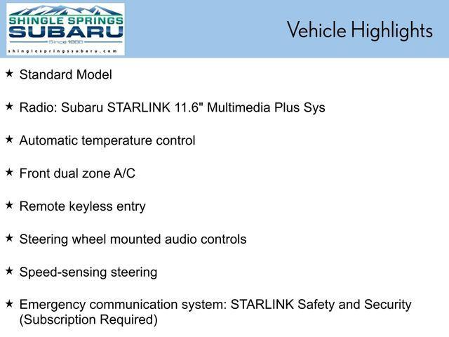 used 2024 Subaru Crosstrek car, priced at $32,476