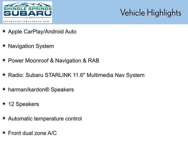 used 2024 Subaru Outback car, priced at $36,935