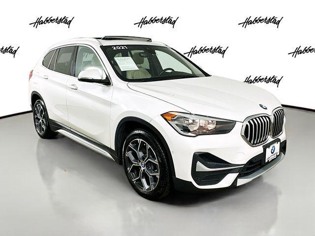 used 2021 BMW X1 car, priced at $27,500