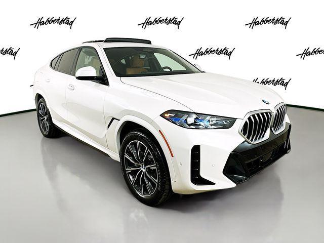 new 2025 BMW X6 car, priced at $83,625