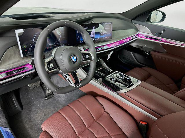 new 2025 BMW 740 car, priced at $104,775