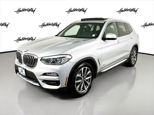 used 2018 BMW X3 car, priced at $21,481