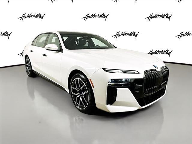 new 2025 BMW 740 car, priced at $104,225