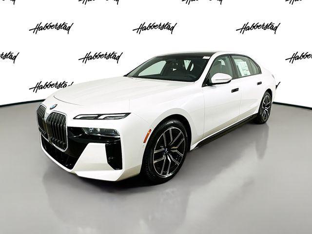 new 2025 BMW 740 car, priced at $105,625