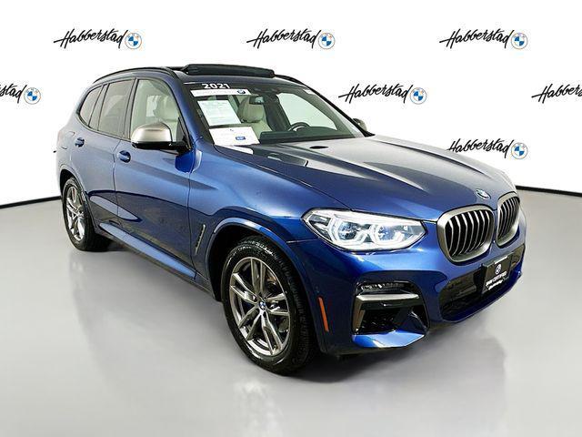 used 2021 BMW X3 car, priced at $44,599