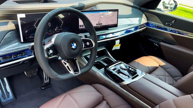 new 2024 BMW 740 car, priced at $105,445