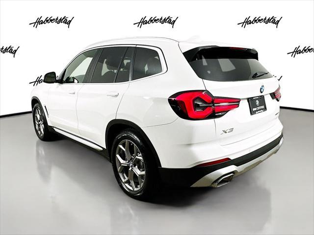 used 2022 BMW X3 car, priced at $34,782