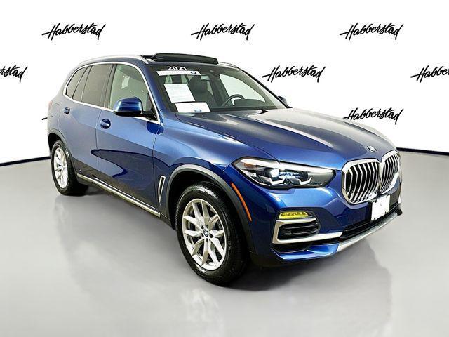 used 2021 BMW X5 car, priced at $38,058