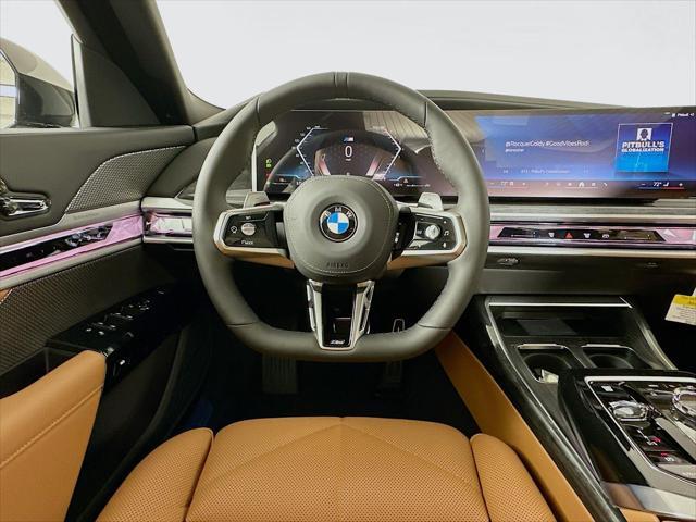 new 2025 BMW 740 car, priced at $104,225