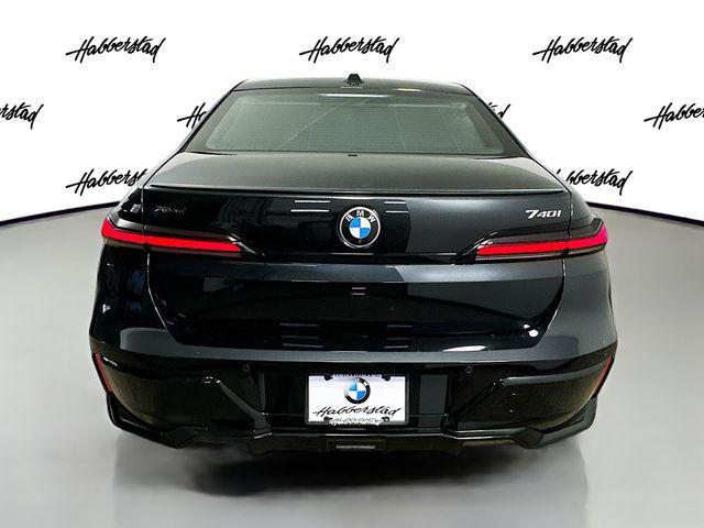 new 2025 BMW 740 car, priced at $104,225