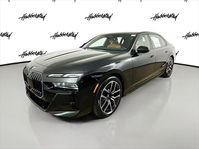 new 2025 BMW 740 car, priced at $104,225