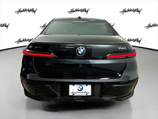 new 2025 BMW 740 car, priced at $104,225