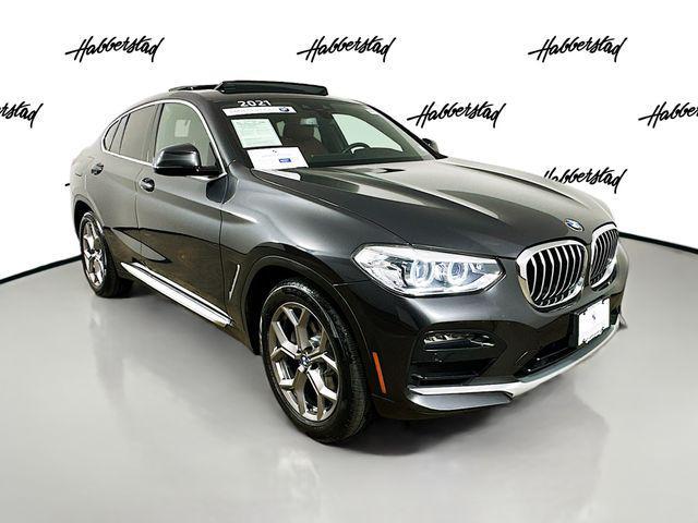 used 2021 BMW X4 car, priced at $37,500