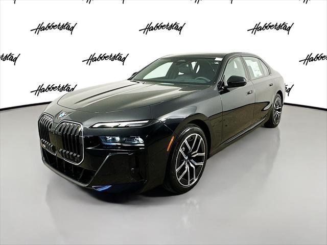 new 2025 BMW 740 car, priced at $104,225