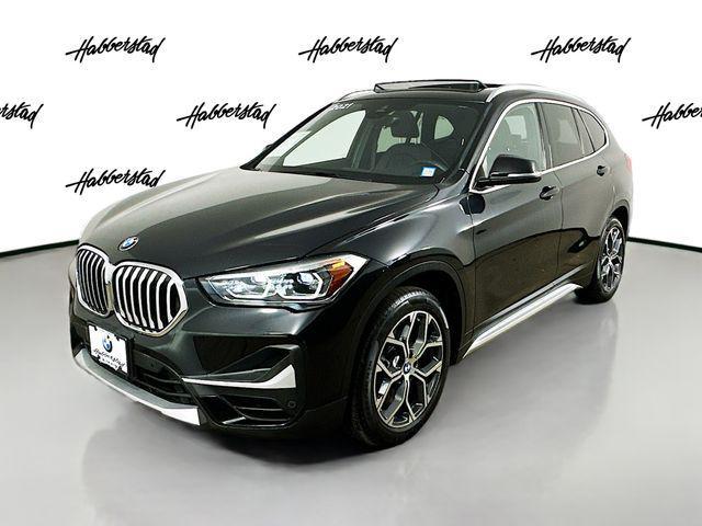 used 2021 BMW X1 car, priced at $25,000