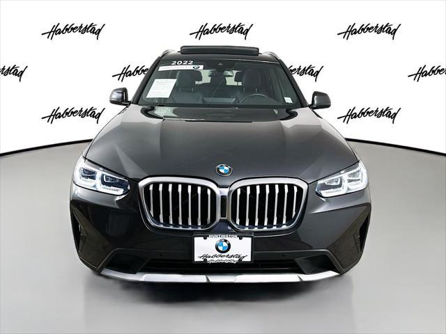 used 2022 BMW X3 car, priced at $35,256