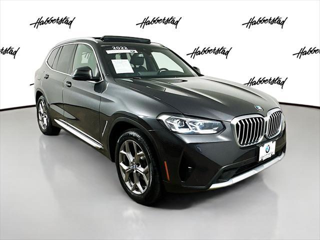 used 2022 BMW X3 car, priced at $35,256