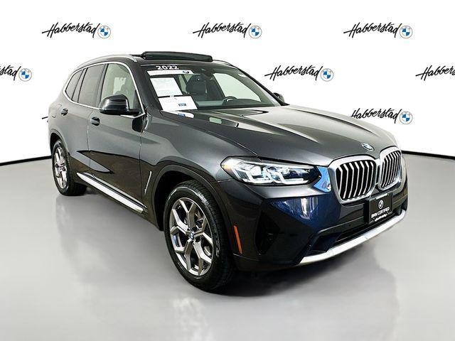 used 2022 BMW X3 car, priced at $37,395