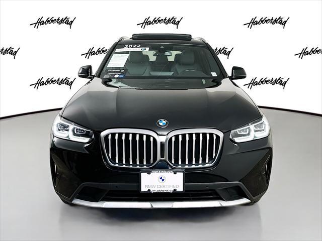 used 2022 BMW X3 car, priced at $35,089