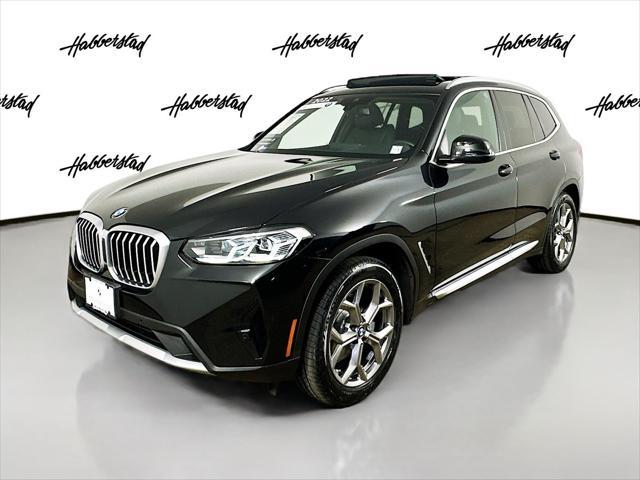 used 2022 BMW X3 car, priced at $35,089